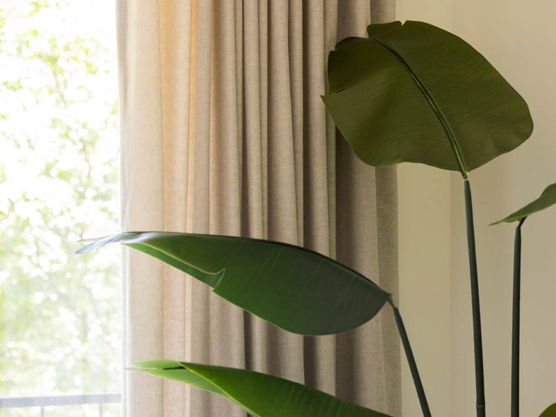 custom drapery and roller shades by skyline window coverings