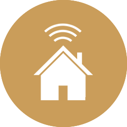 smart shades home automation icon