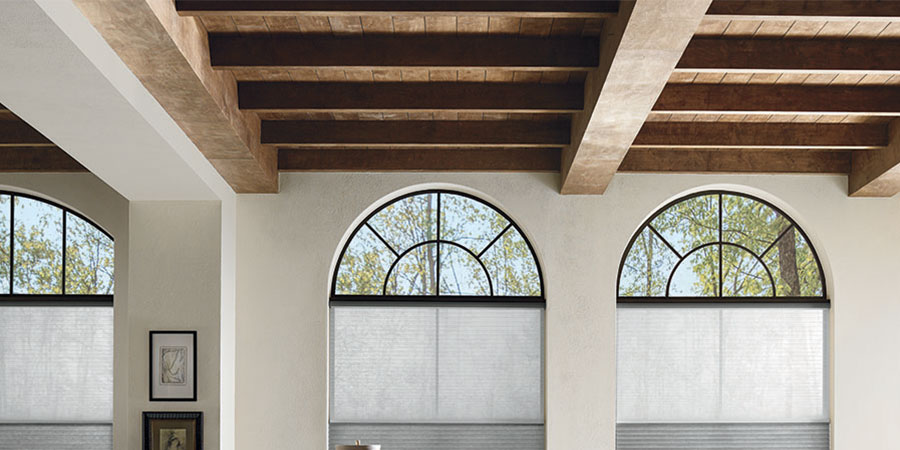 how to cover tricky windows with custom window coverings