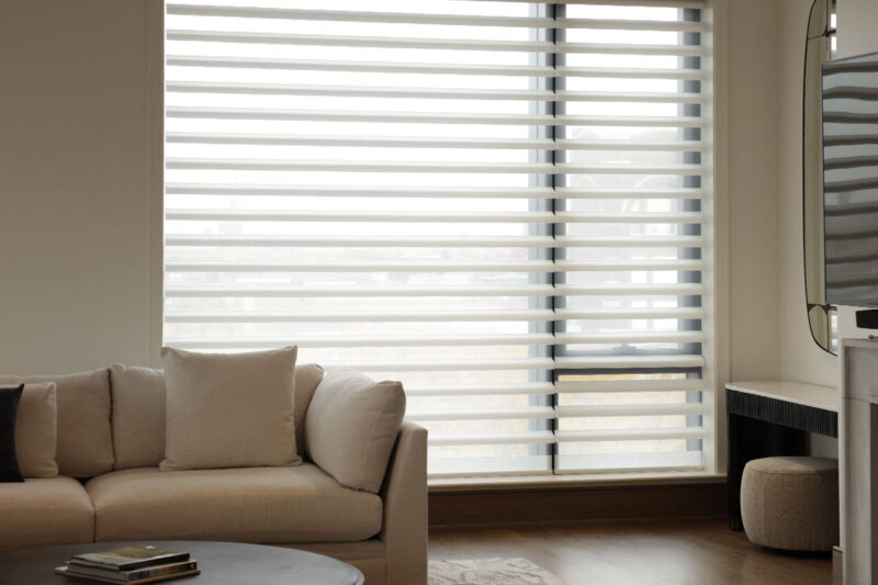 custom home office window treatments pirouettes