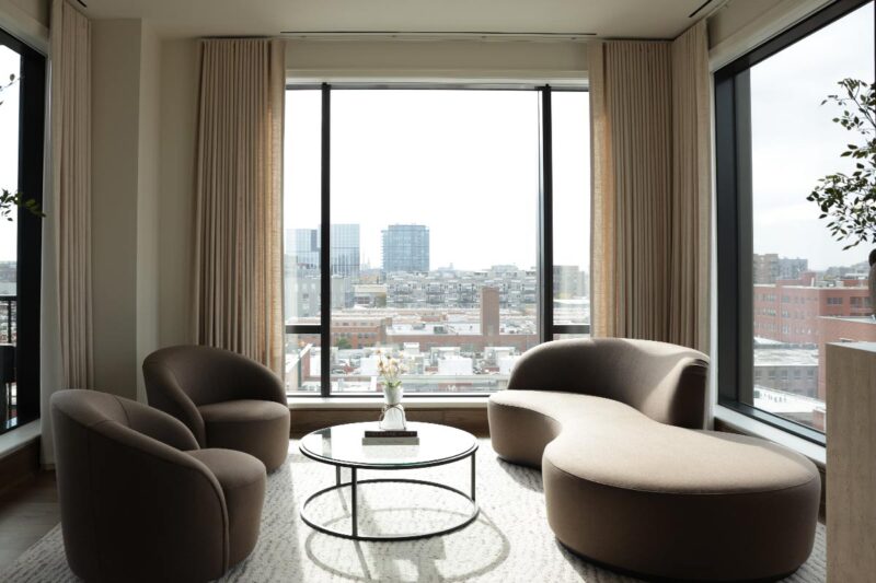 Chicago condo custom window treatments