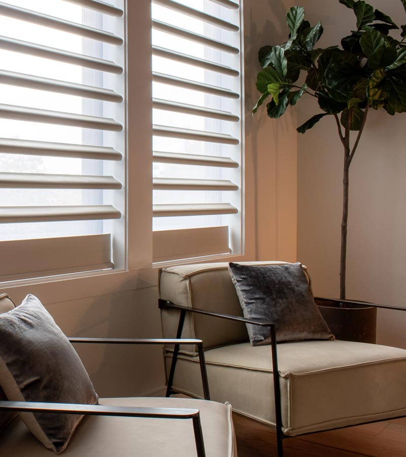 pirouette-window-shadings-for-mid-century-modern-bedroom-detail-skyline-window-coverings our work skyline window coverings sitting area with modern pirouette shades
