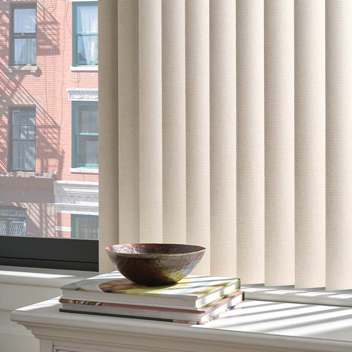 somner-vertical-window-coverings-skyline-hunter-douglas custom vertical blinds for wide sliding glass doors with light filtering fabric vanes