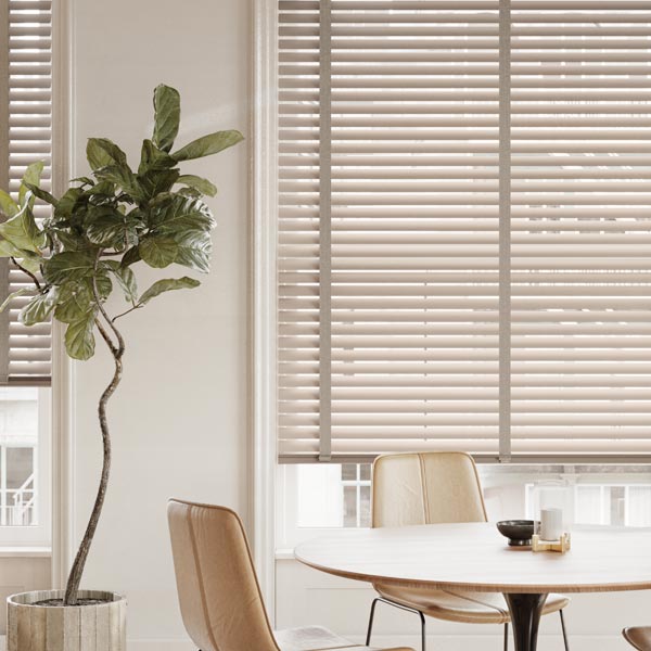 custom window blinds detail